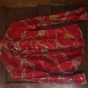 TALBOTS Petite womens long sleeve